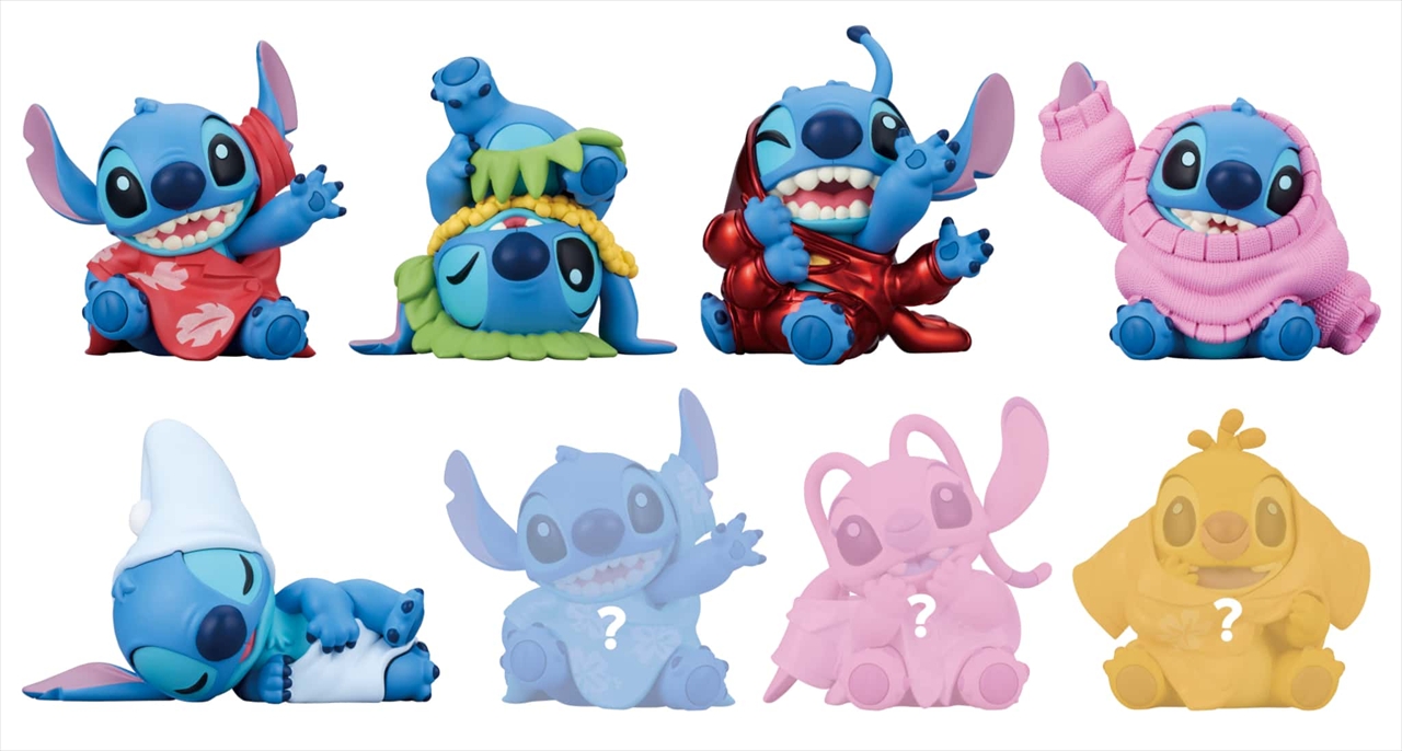 【タカラトミーアーツ】PERIHAPI！ おきがえちゅう ディズニースティッチ 1BOX入数：8