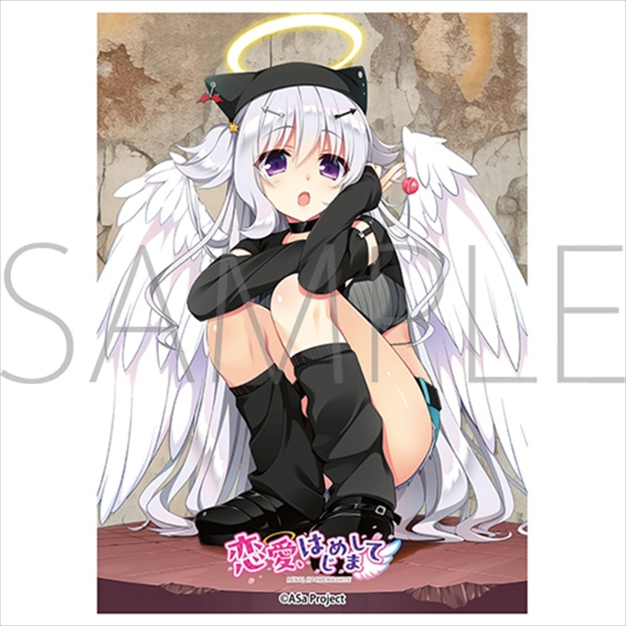 【ムービック】きゃらスリーブコレクション マットシリーズ Asa Project 「恋愛、はじめまして」 天使ちゃん（No.MT2478）
