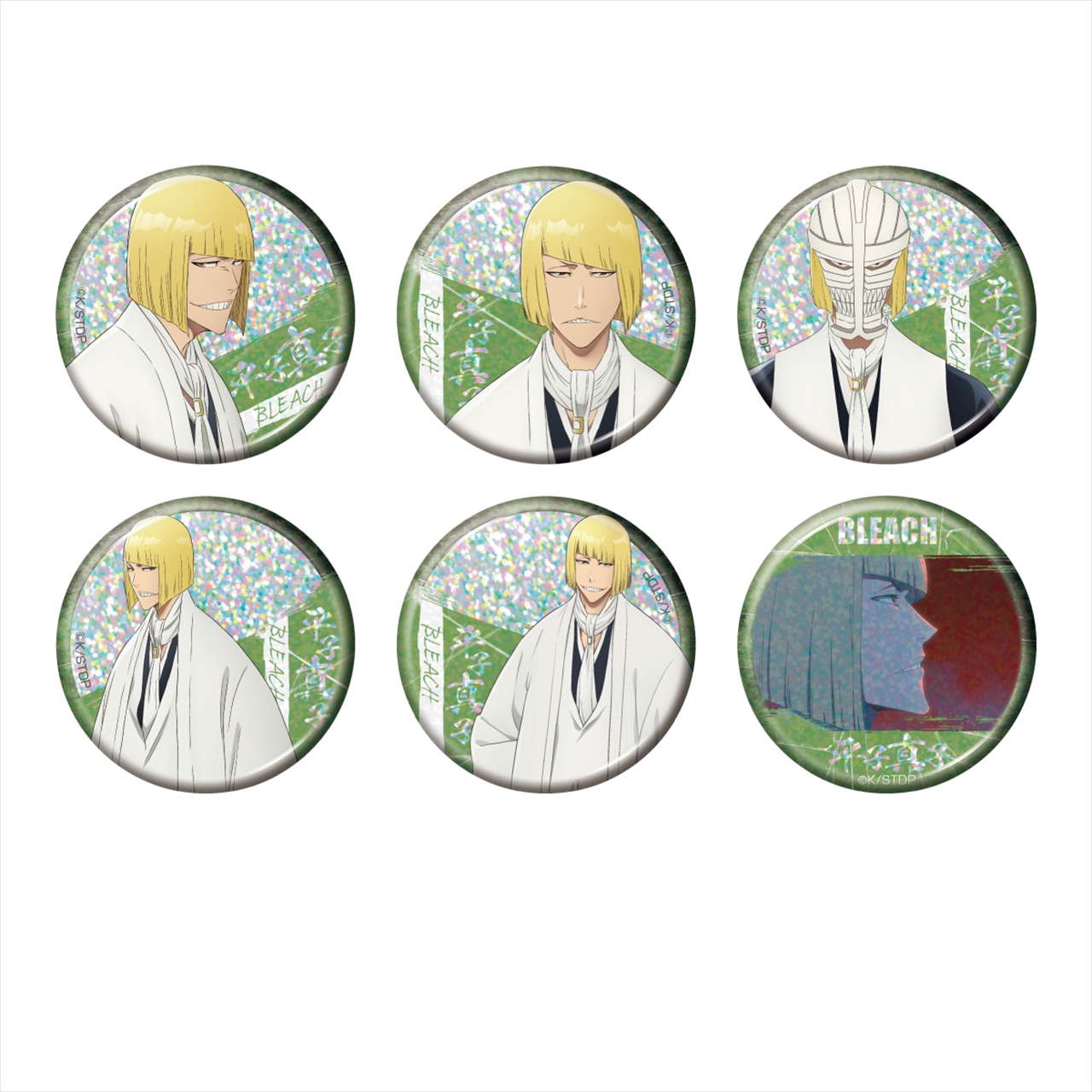 【ベルファイン】TVアニメ『BLEACH 千年血戦篇』トレーディング ホログラム缶バッジ 平子真子 1BOX入数：6