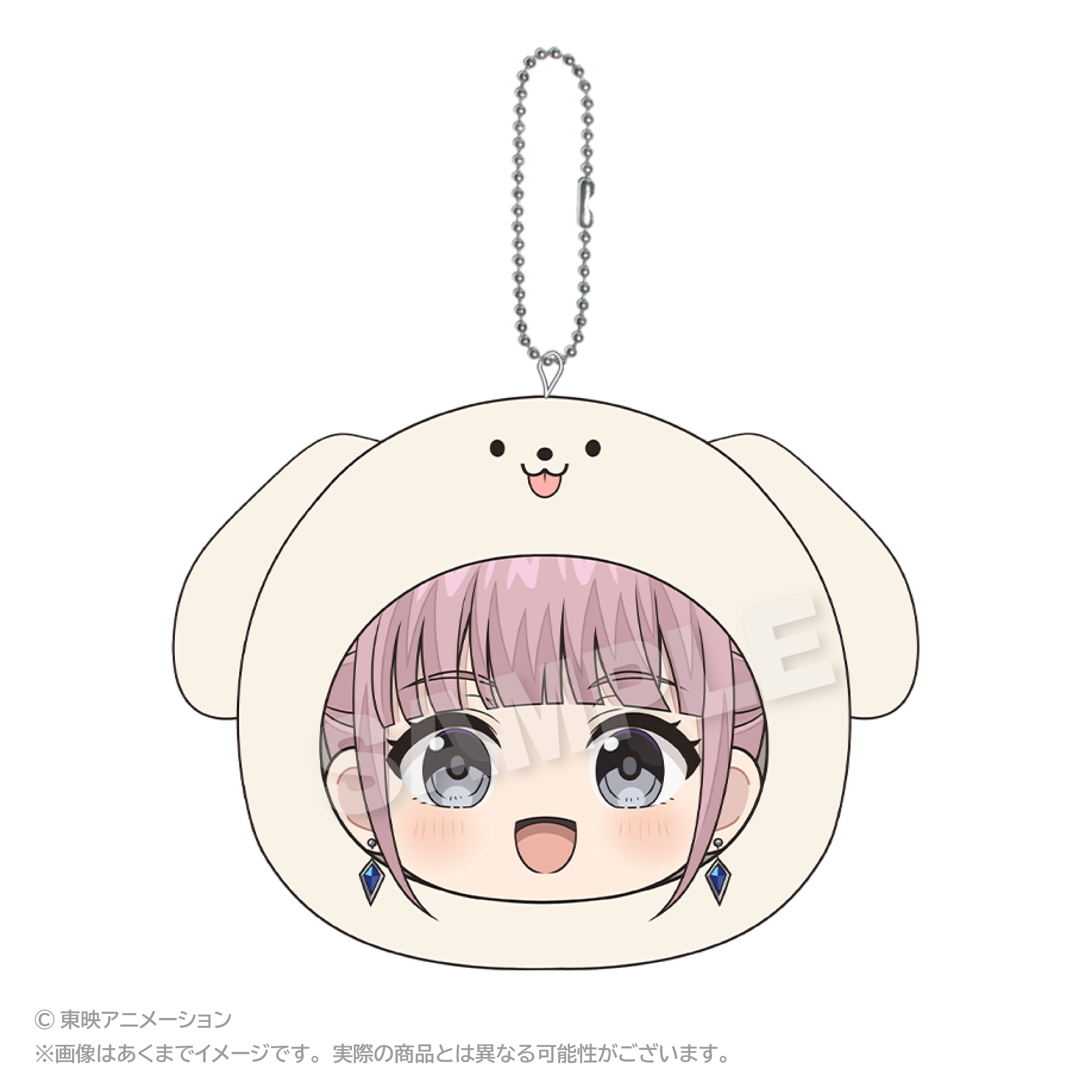 【ステラノーツ】ガールズバンドクライ まるめいつクッションキーホルダー Vol.2 ヒナ