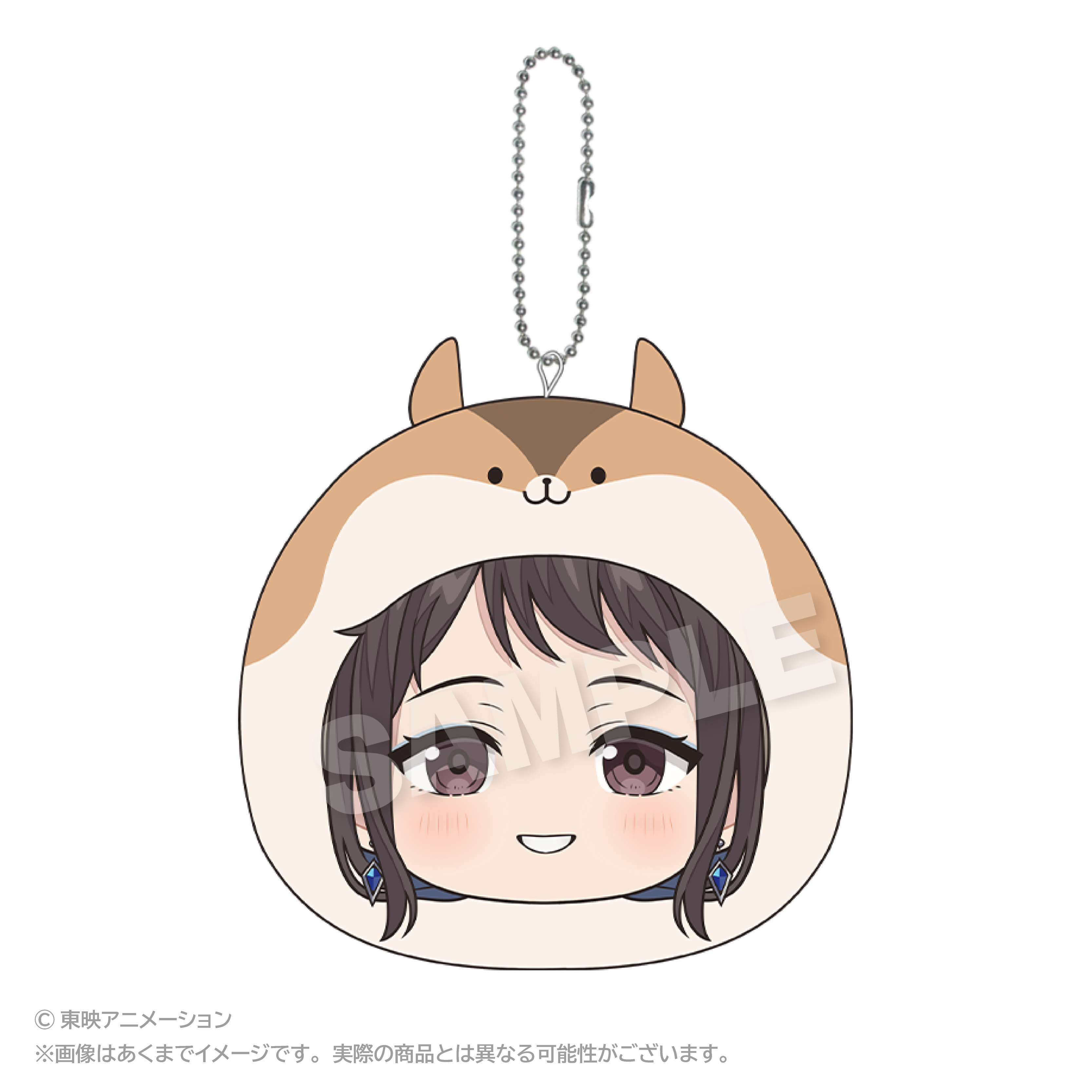 【ステラノーツ】ガールズバンドクライ まるめいつクッションキーホルダー Vol.2 リン