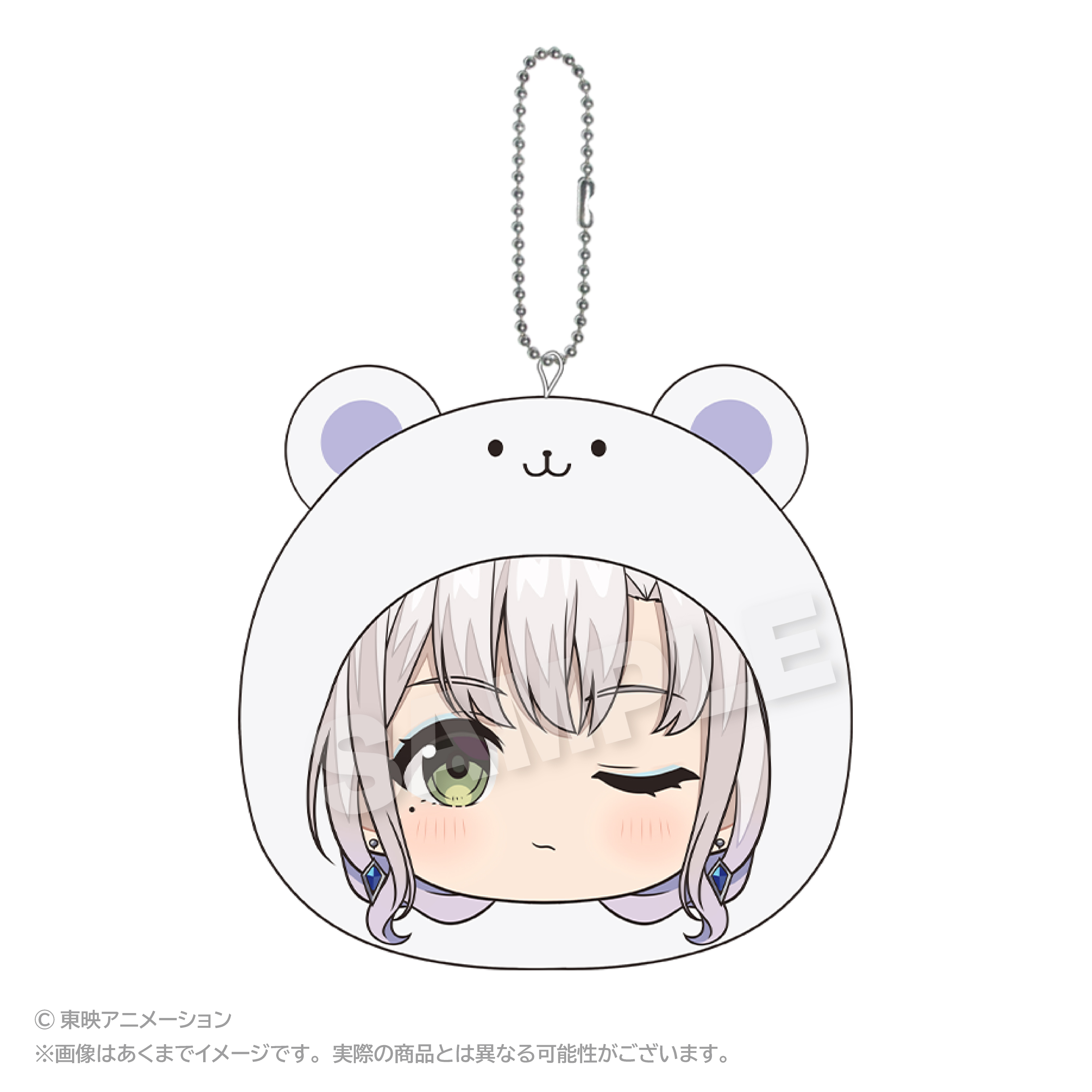 【ステラノーツ】ガールズバンドクライ まるめいつクッションキーホルダー Vol.2 アイ