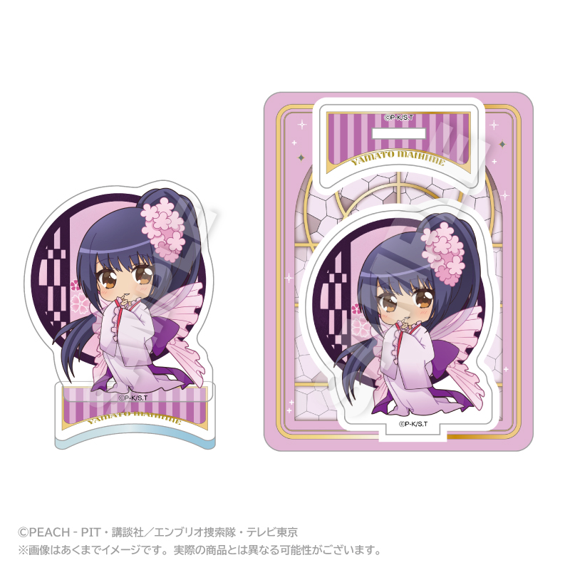 【ステラノーツ】しゅごキャラ！ ミニキャラアクリルマスコット まるまどver. ヤマトマイヒメ