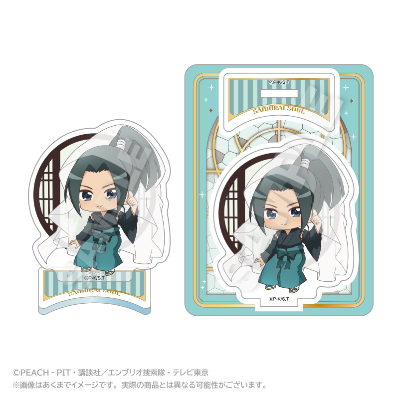 【ステラノーツ】しゅごキャラ！ ミニキャラアクリルマスコット まるまどver. サムライソウル