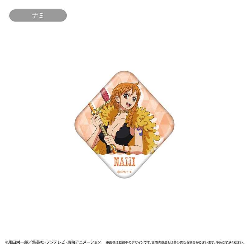 【タピオカ】ONE PIECE 缶マグネット エルバフ Ver. ナミ