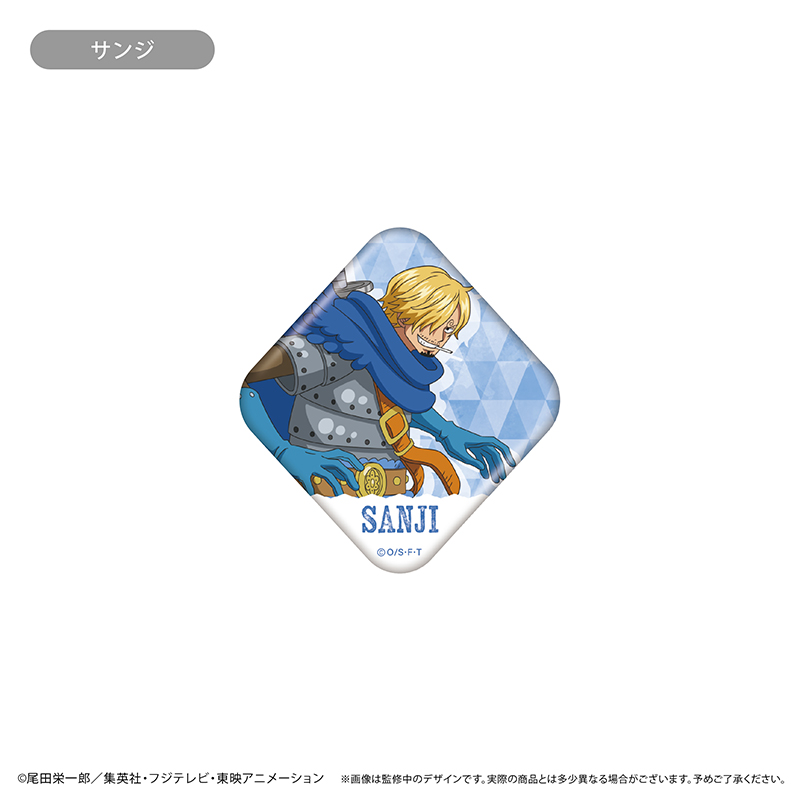 【タピオカ】ONE PIECE 缶マグネット エルバフ Ver. サンジ