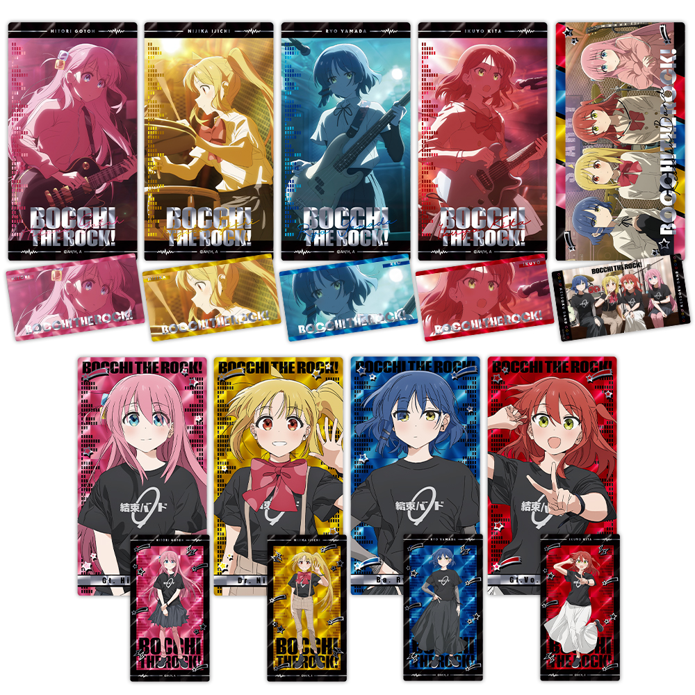 【アズメーカー】ぼっち・ざ・ろっく！ プリズムビジュアルコレクション 全9種 1BOX入数：9