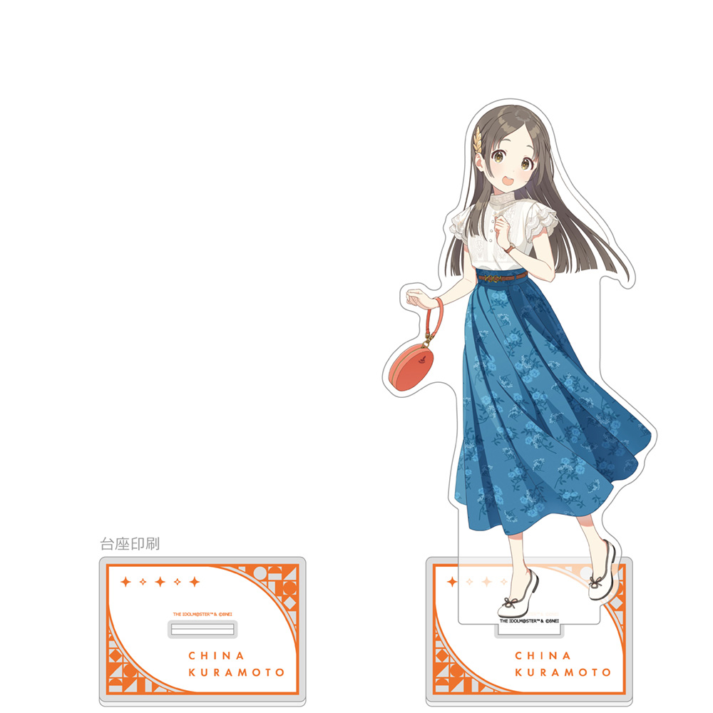 【カーテン魂】学園アイドルマスター 特大アクリルスタンド（倉本千奈）