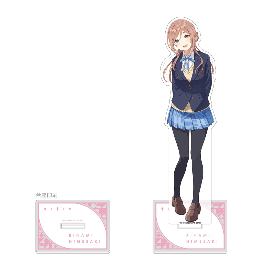 【カーテン魂】学園アイドルマスター 特大アクリルスタンド（姫崎莉波）