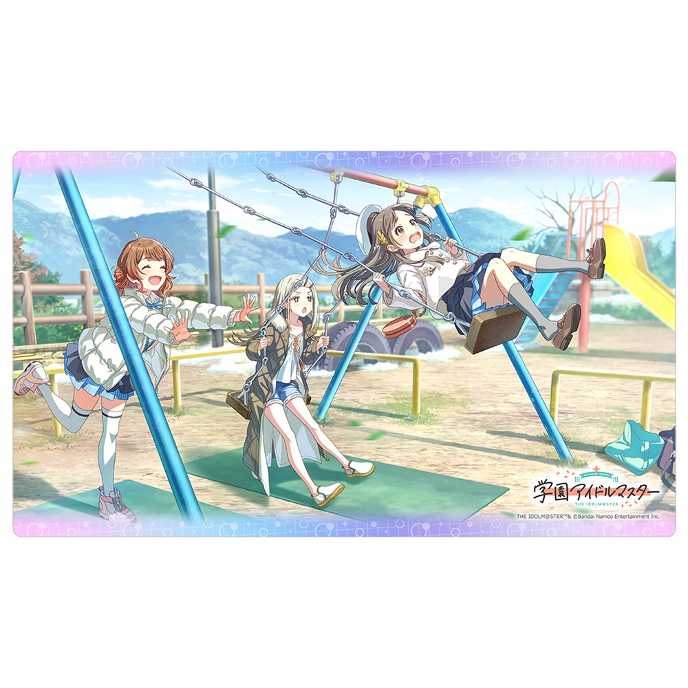 【カーテン魂】学園アイドルマスター ラバーマット（あなたたちのことが好き）