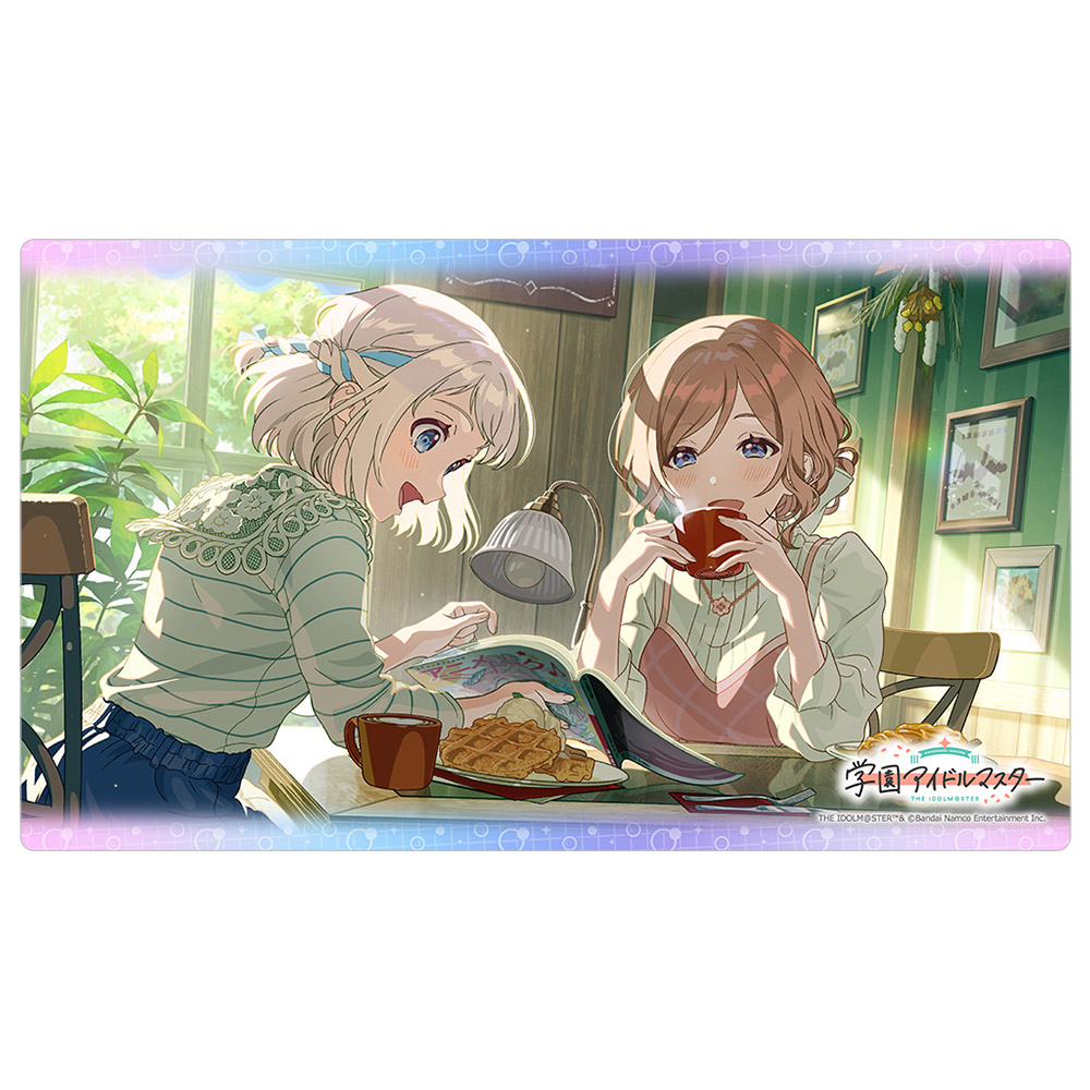 【カーテン魂】学園アイドルマスター ラバーマット（ちょっと詳しいんです！）