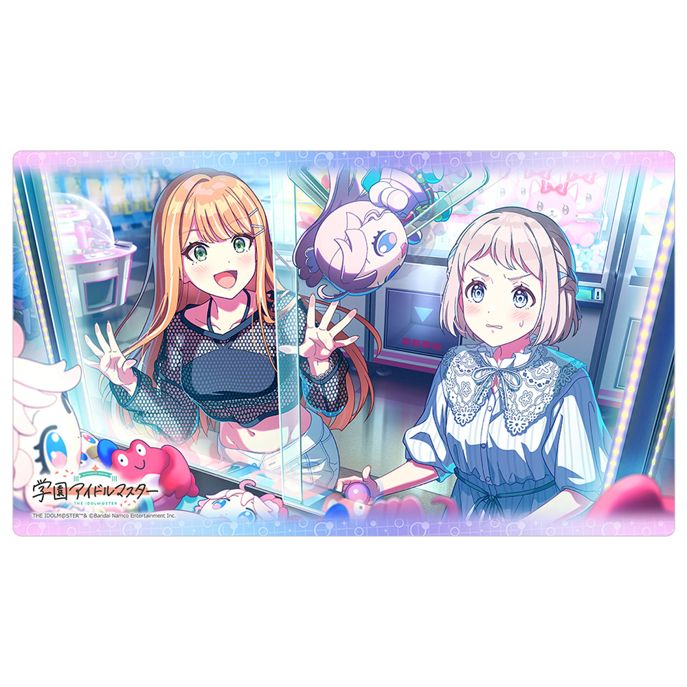 【カーテン魂】学園アイドルマスター ラバーマット（ぜったいに取るんだ！）