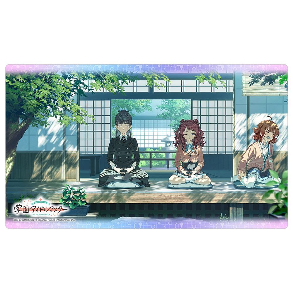 【カーテン魂】学園アイドルマスター ラバーマット（自分と向き合う時間だ）