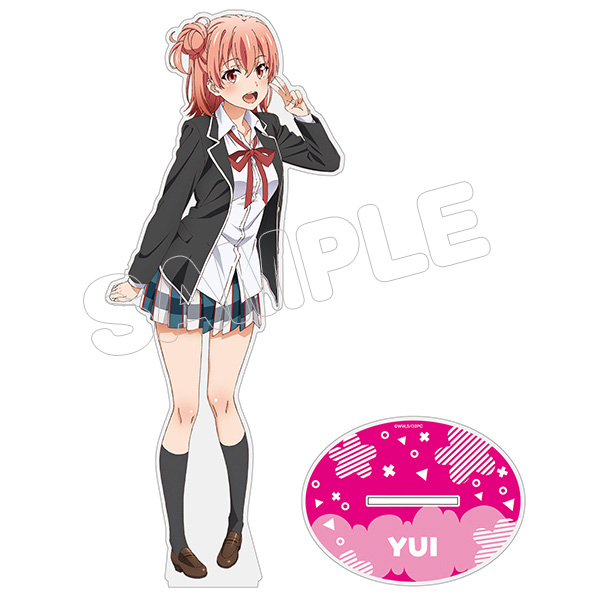 【TBSグロウディア】やはり俺の青春ラブコメはまちがっている。続 アクリルフィギュアL/由比ヶ浜結衣 制服Ver.