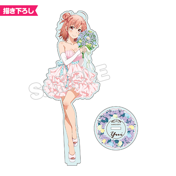 【TBSグロウディア】やはり俺の青春ラブコメはまちがっている。続 アクリルフィギュアM/由比ヶ浜結衣ドレス