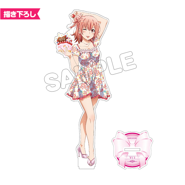 【TBSグロウディア】やはり俺の青春ラブコメはまちがっている。完 アクリルフィギュアM/由比ヶ浜結衣お花柄