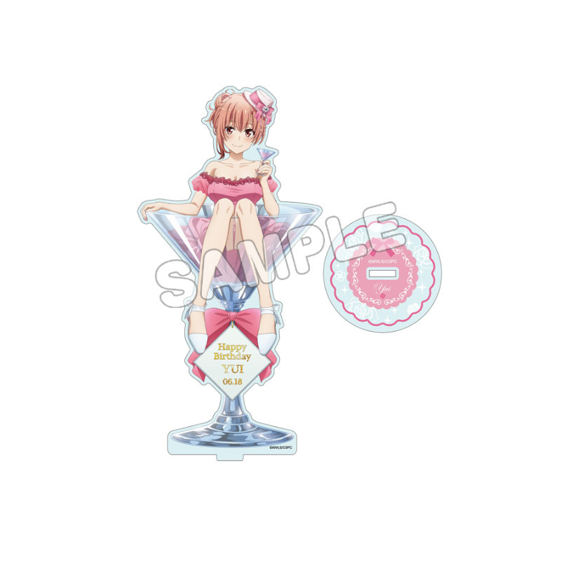 【TBSグロウディア】やはり俺の青春ラブコメはまちがっている。完 アクリルフィギュアM/結衣バースデー2023