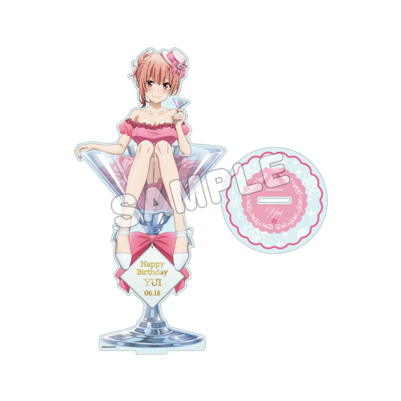 【TBSグロウディア】やはり俺の青春ラブコメはまちがっている。完 アクリルフィギュアL/結衣バースデー2023