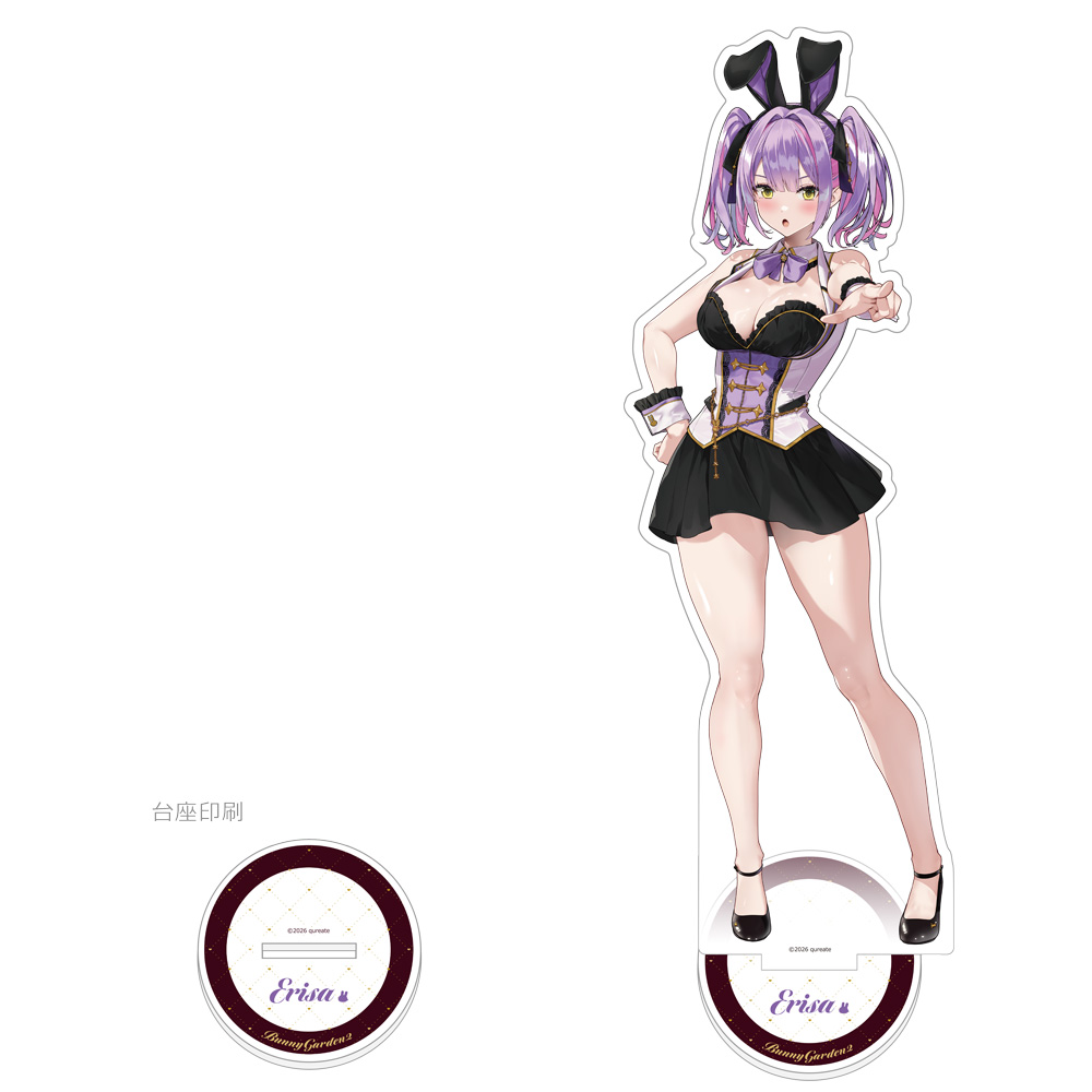 【カーテン魂】バニーガーデン2 特大アクリルスタンド（英梨紗）