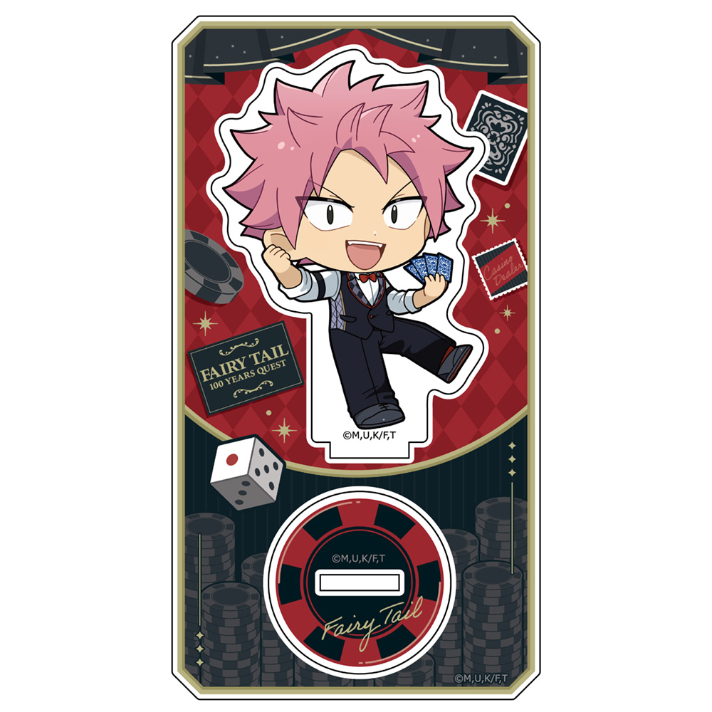 【Parflette】FAIRY TAIL 100年クエスト アクリルスタンド（ナツ/カジノディーラー）