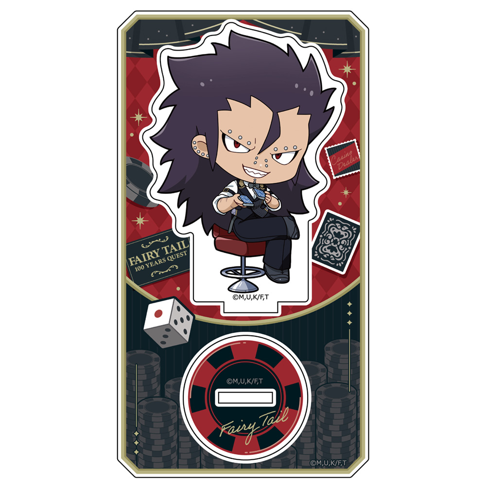 【Parflette】FAIRY TAIL 100年クエスト アクリルスタンド（ガジル/カジノディーラー）