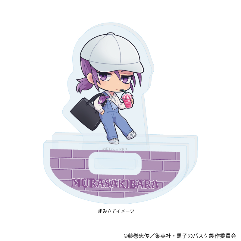 【A3】ゆらゆらアクリルスタンド「黒子のバスケ」14/紫原敦 ストリートショッピングver.（ミニキャライラスト）