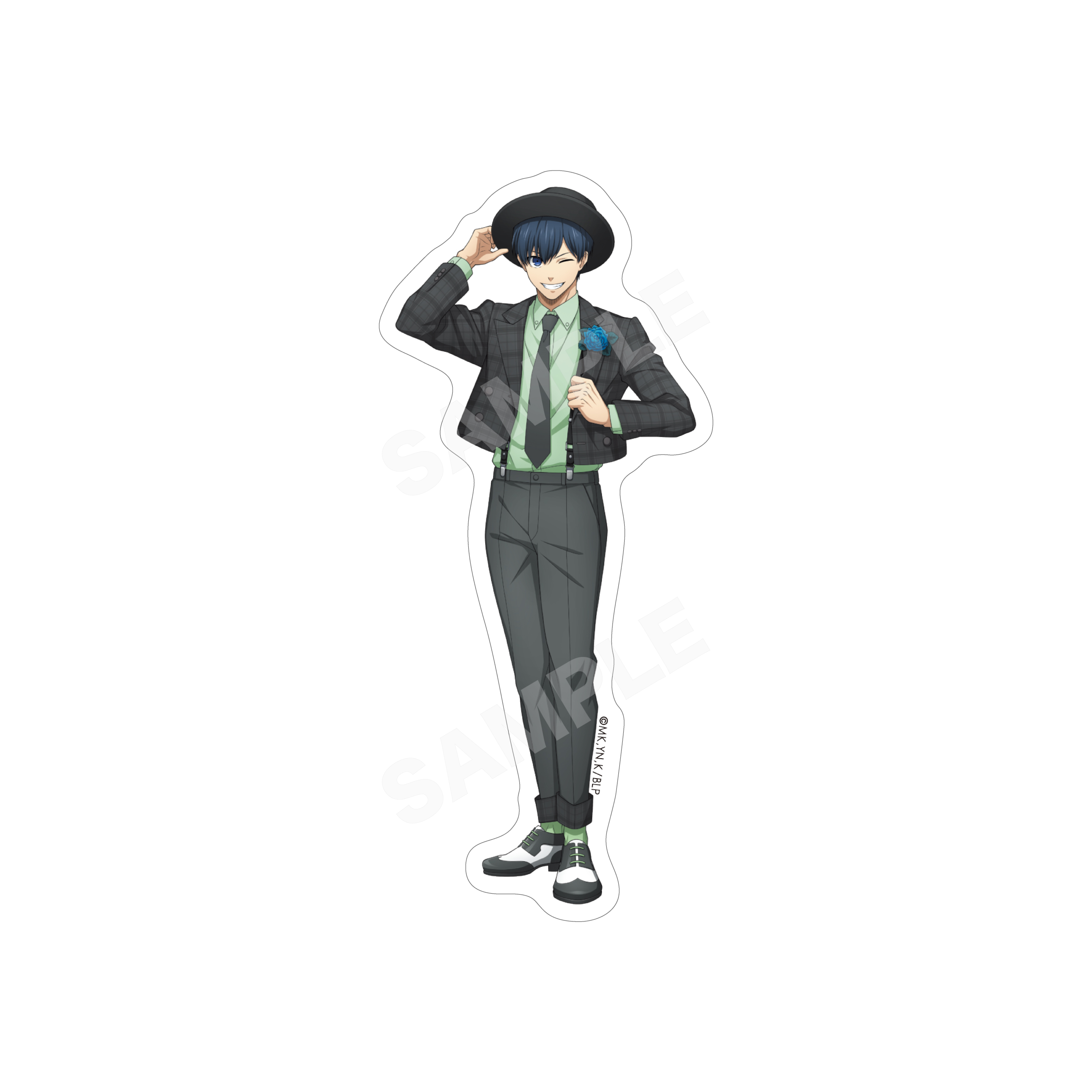 【CS.FRONT】ブルーロック ロックダンスver. ステッカー /01 潔 世一