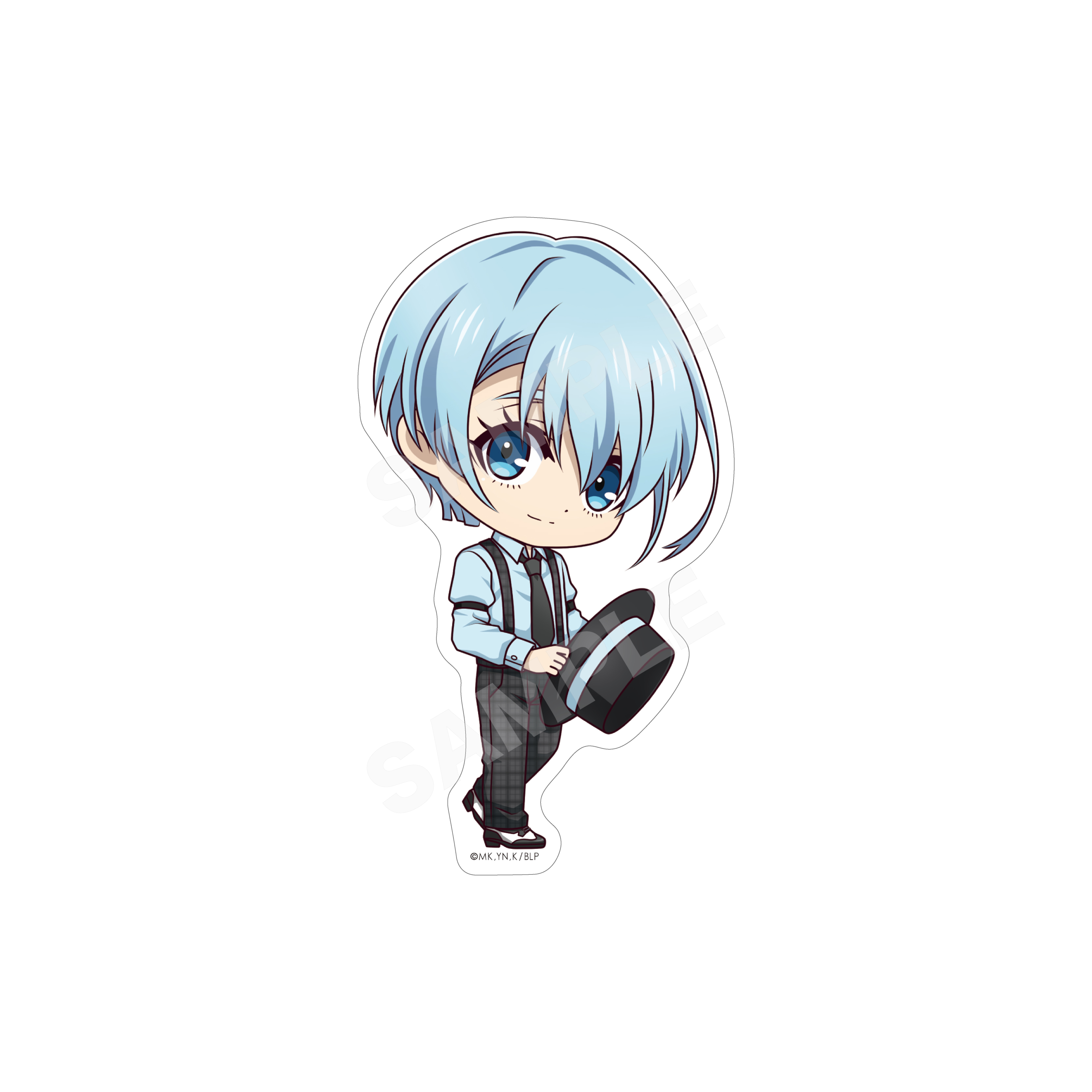【CS.FRONT】ブルーロック ロックダンスver. ステッカー /12 氷織 羊（ミニキャラ）