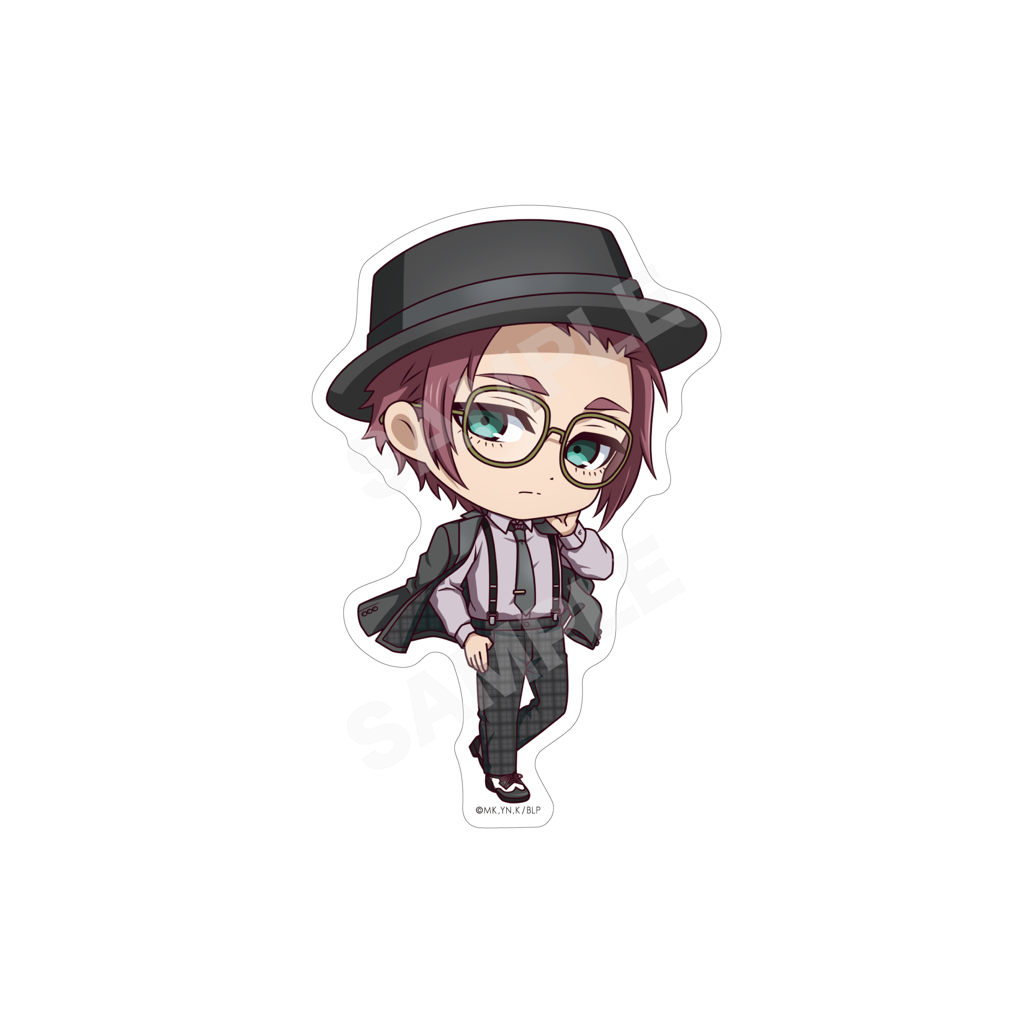 【CS.FRONT】ブルーロック ロックダンスver. ステッカー /13 糸師 冴（ミニキャラ）