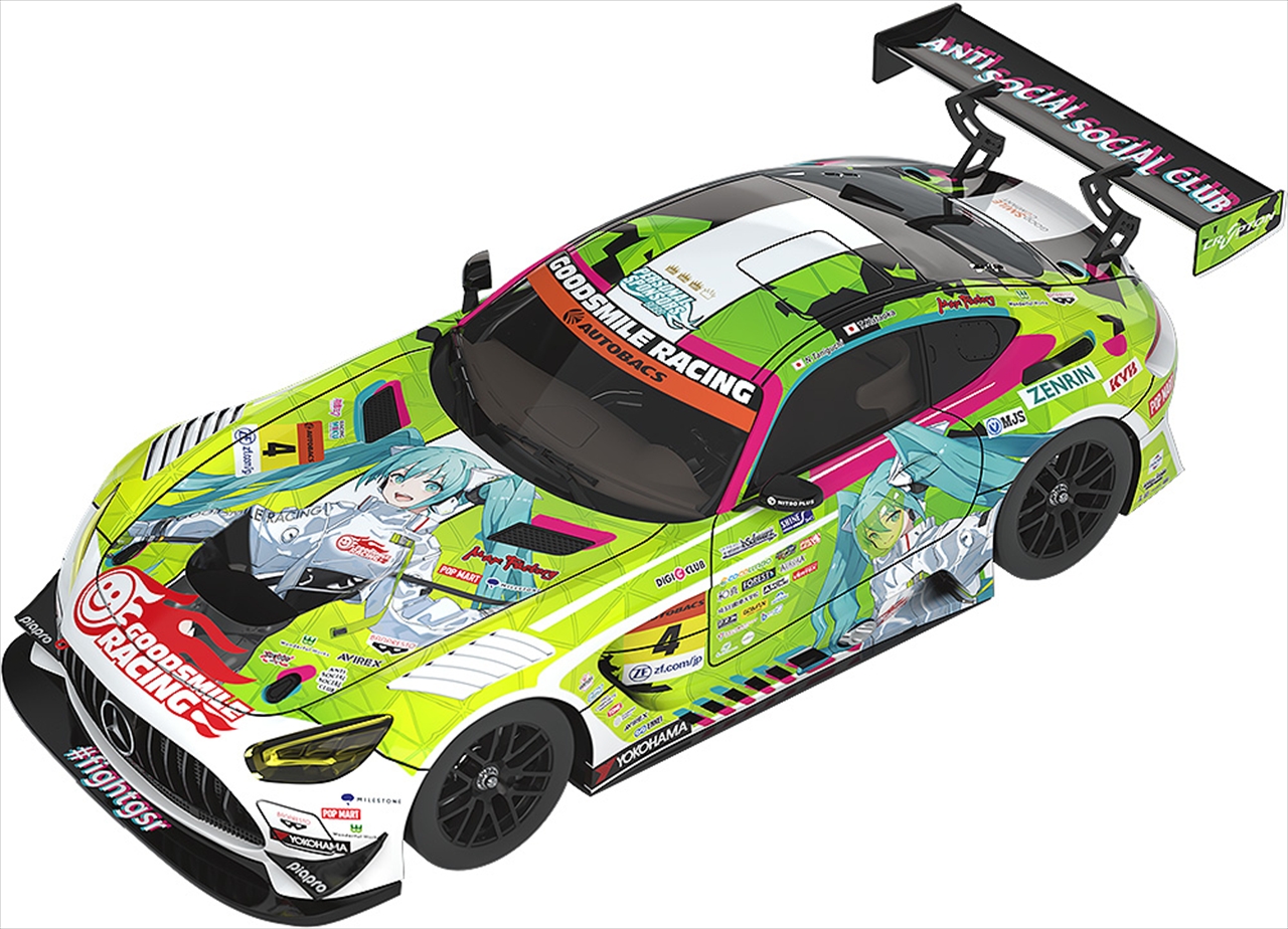 【グッドスマイルレーシング】初音ミク GTプロジェクト 1/64 グッドスマイル 初音ミク AMG 2022 開幕戦Ver.