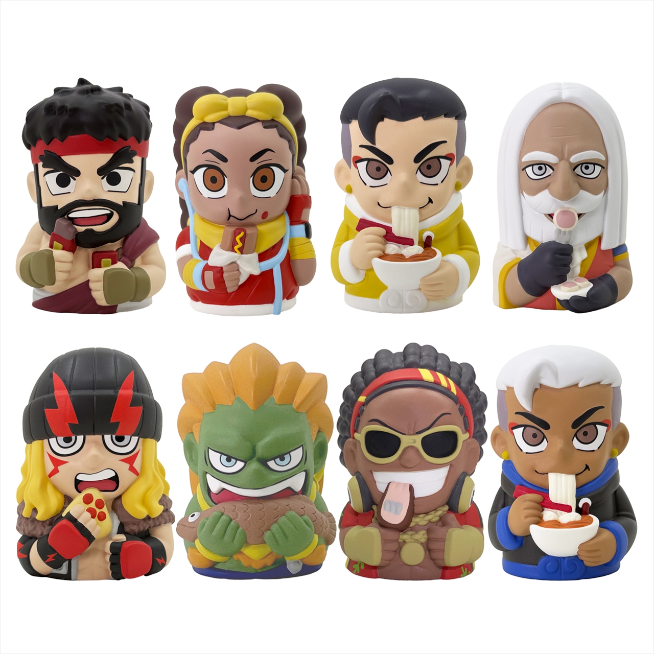 【カプコン】カプコンフィギュアビルダー フィンガーパペット ストリートファイター6 Vol.2 1BOX入数：8