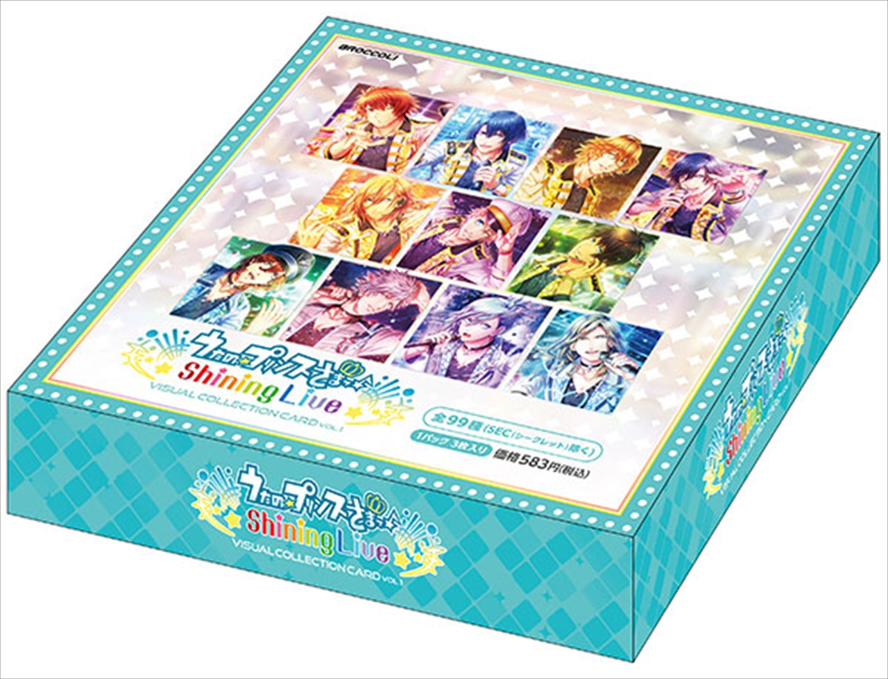 【ブロッコリー】うたの☆プリンスさまっ♪ Shining Live ビジュアルコレクションカード Vol.1 1BOX入数：10