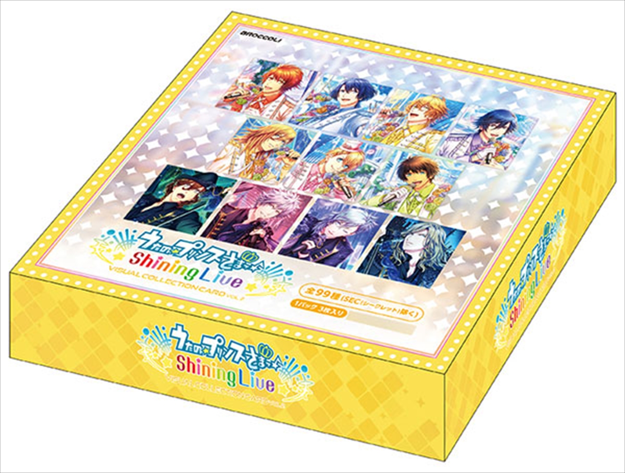 【ブロッコリー】うたの☆プリンスさまっ♪ Shining Live ビジュアルコレクションカード Vol.2 1BOX入数：10