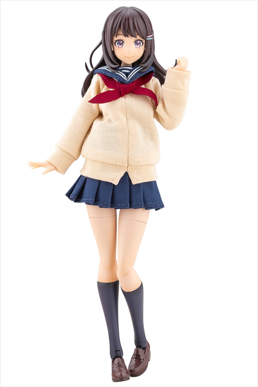 【コトブキヤ】創彩少女庭園 きるプラ 結城 まどか【桃桜高校・冬服】