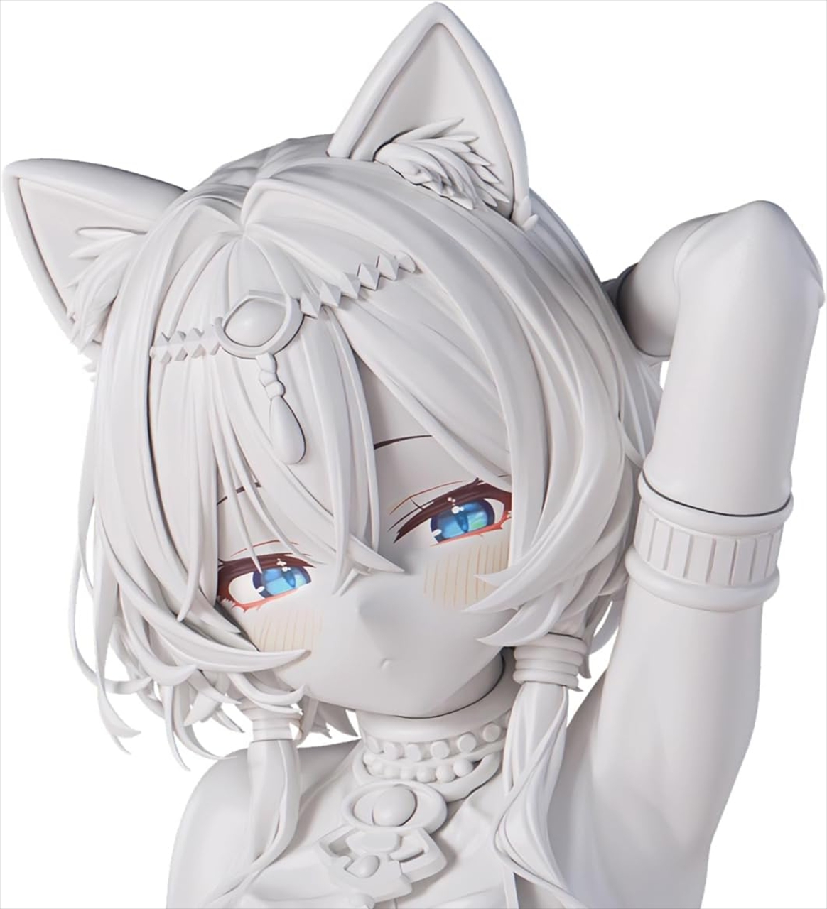 【インサイト】肉感少女 褐色猫娘 マウ 1/6スケール未塗装出力品 ガレージキット