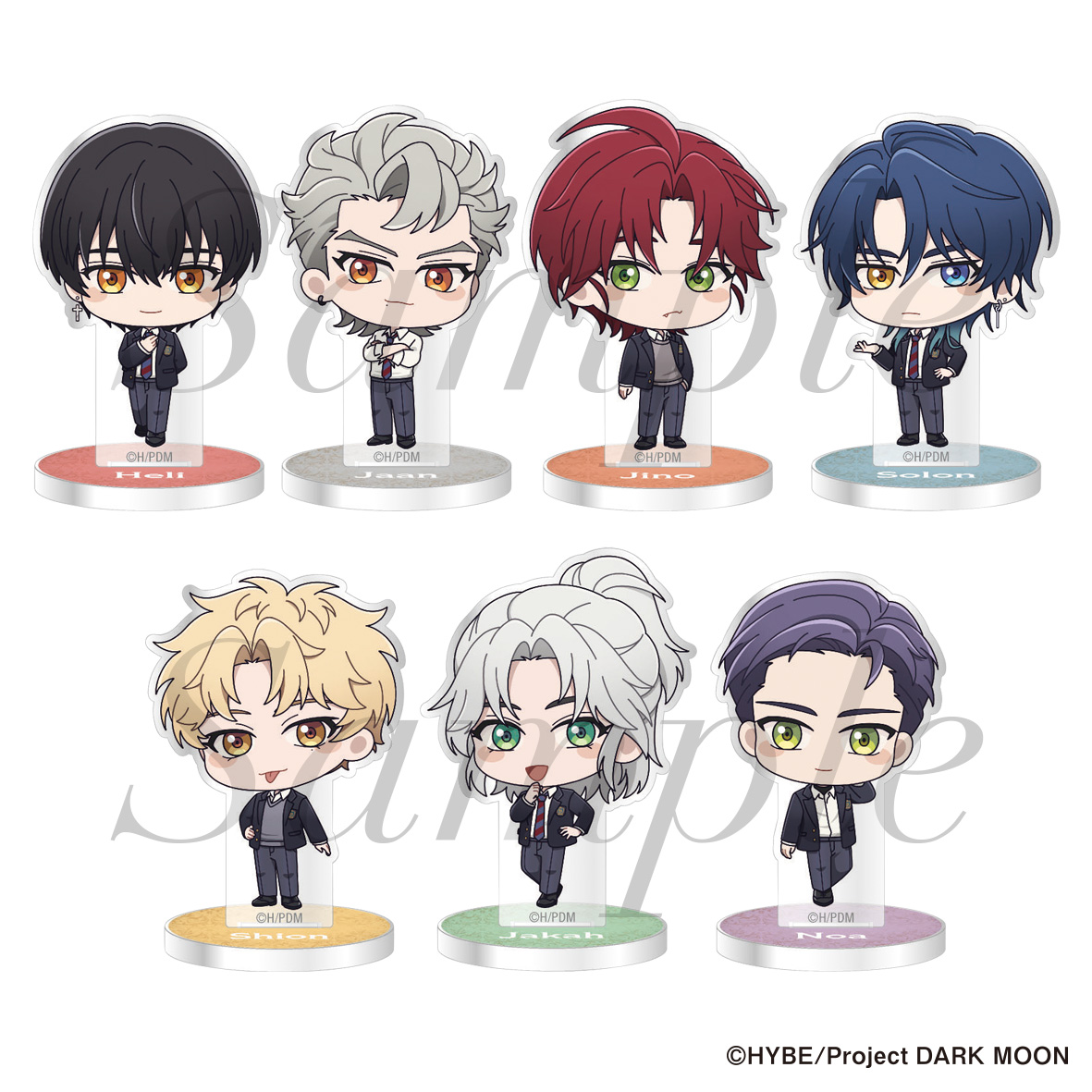 【フィルター・インク】DARK MOON： THE BLOOD ALTAR トレーディングミニアクリルスタンド 全7種 1BOX入数：7