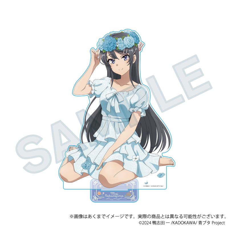 【Y Line】青春ブタ野郎シリーズ 特大アクリルスタンド 花冠ver. 桜島麻衣