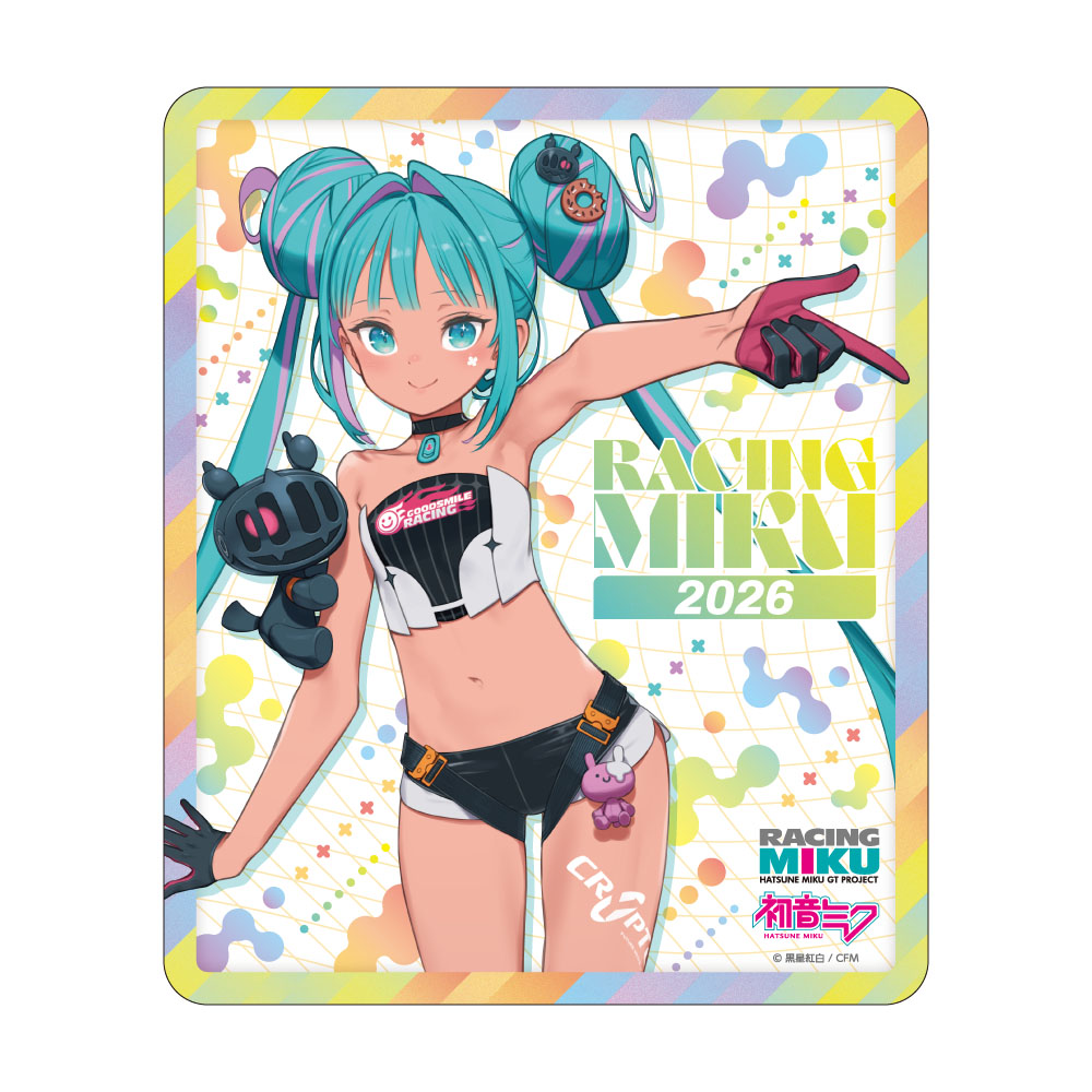 【キャラバン】レーシングミク 2026 セパンVer. マグネットカーステッカー