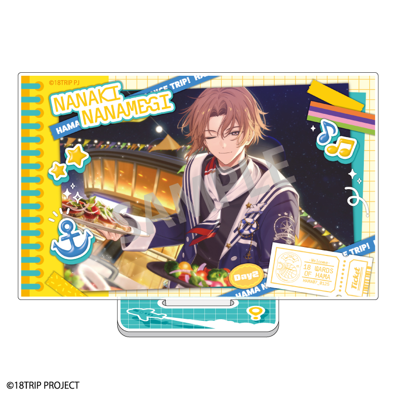 【カミオジャパン】18TRIP レイヤードアクリルスタンド 斜木 七基