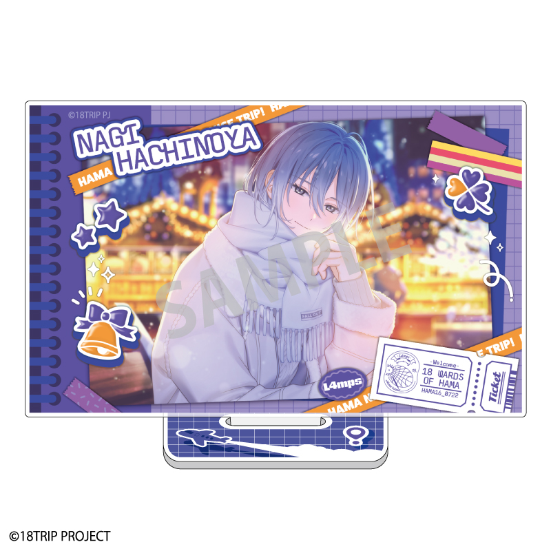 【カミオジャパン】18TRIP レイヤードアクリルスタンド 蜂乃屋 凪