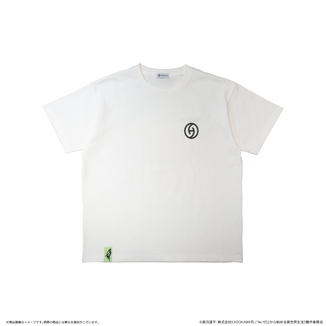 【Smarprise】Re：ゼロから始める異世界生活_Sサイズ_AMICIS エキドナTシャツ 白