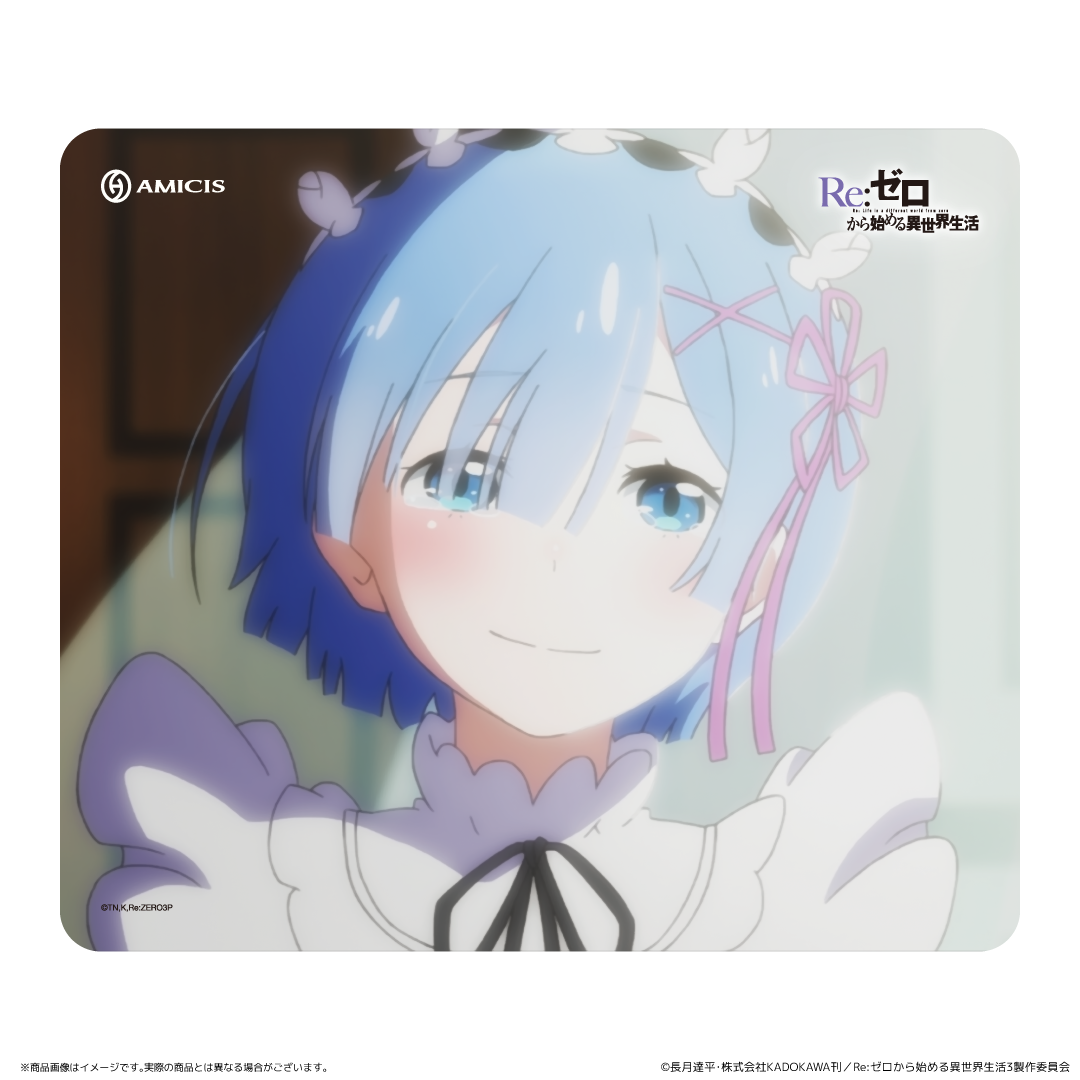 【Smarprise】Re：ゼロから始める異世界生活_AMICIS ガラスマウスパッド レムEdition