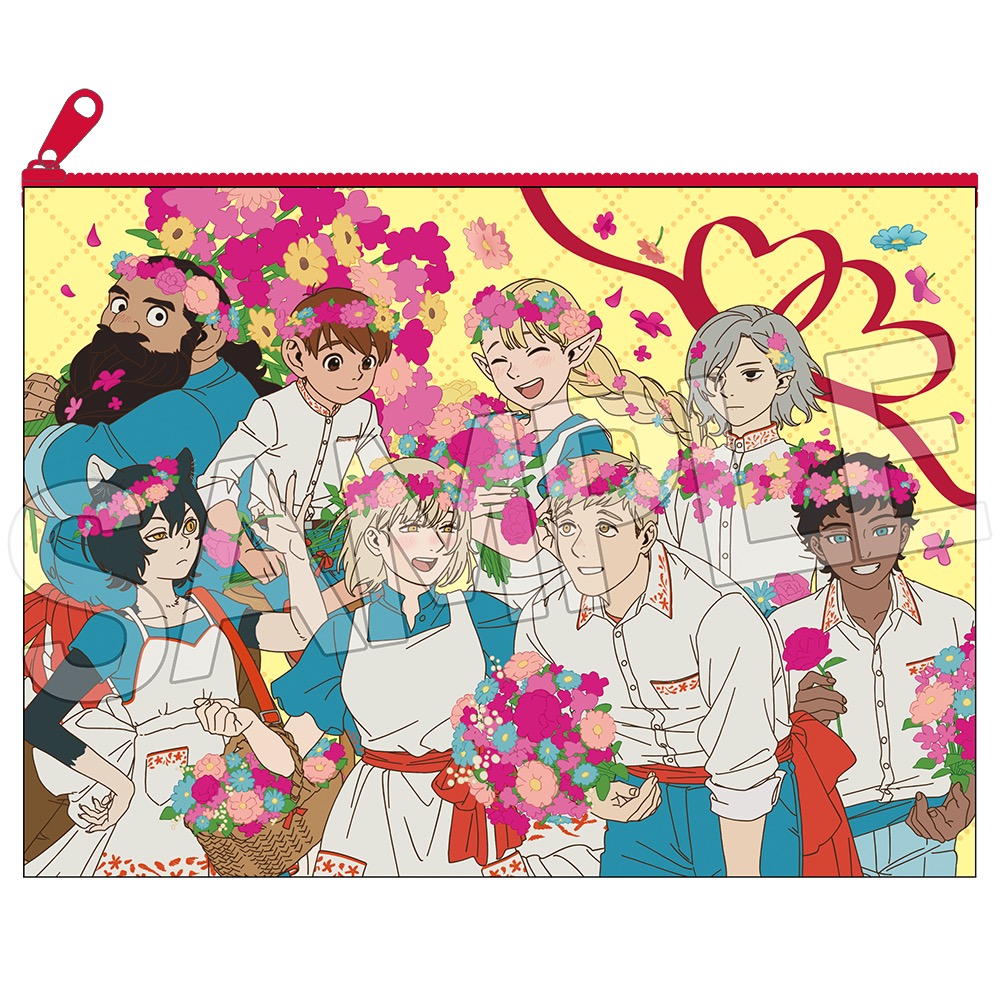 【ツインクル】ダンジョン飯 花冠 ポーチ
