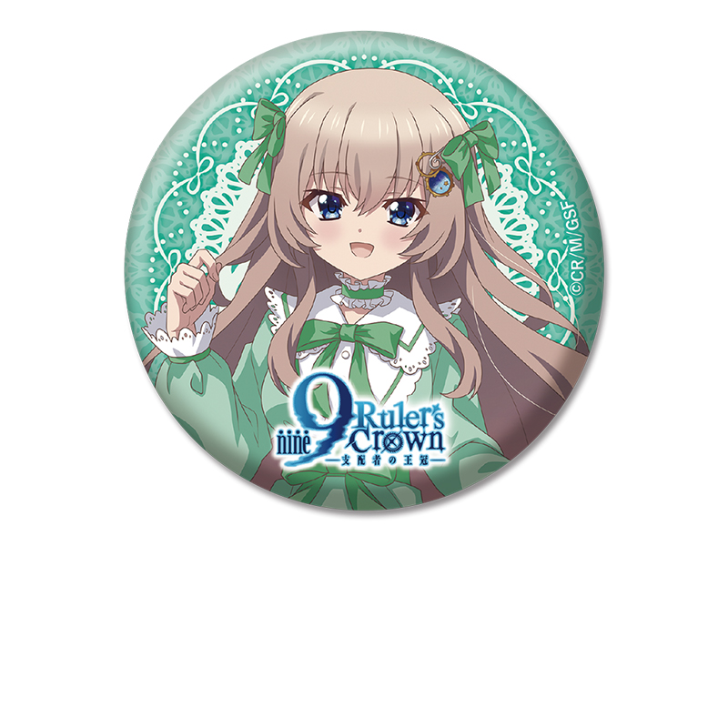 【ペンギンパレード】9-nine- Ruler's Crown 描き下ろし缶バッジ 九條 都