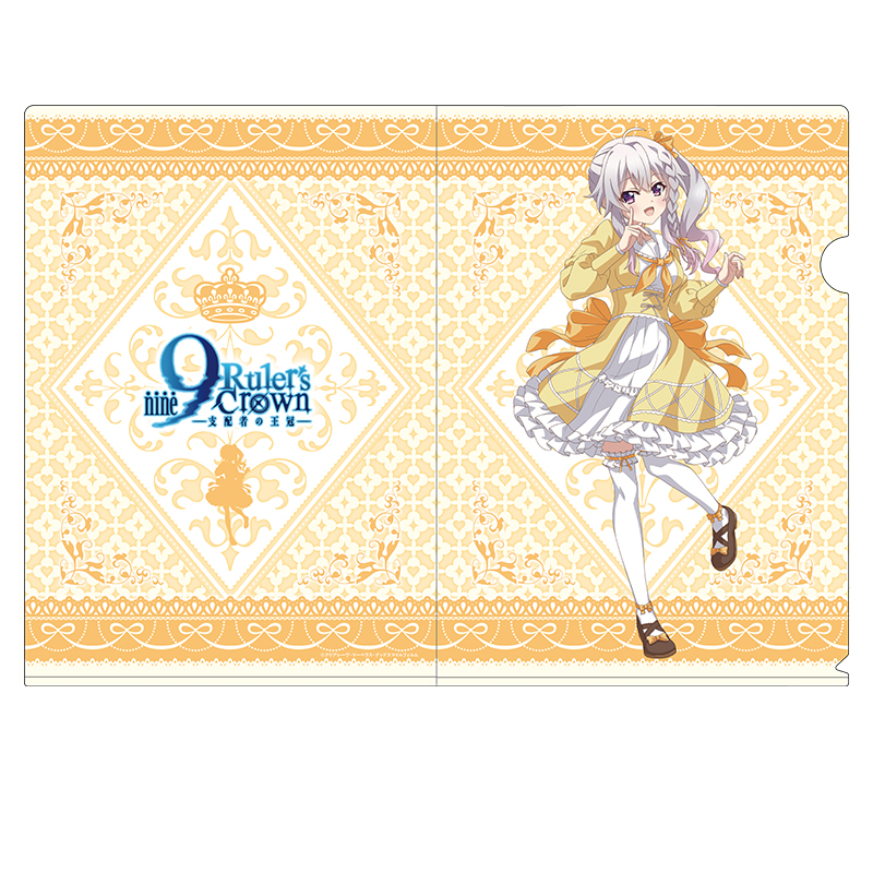 【ペンギンパレード】9-nine- Ruler's Crown 描き下ろしクリアファイル 新海 天
