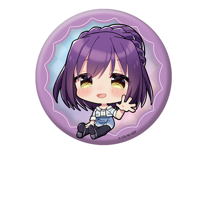 【ペンギンパレード】9-nine- Ruler's Crown ぺたん娘缶バッジ 成瀬 沙月
