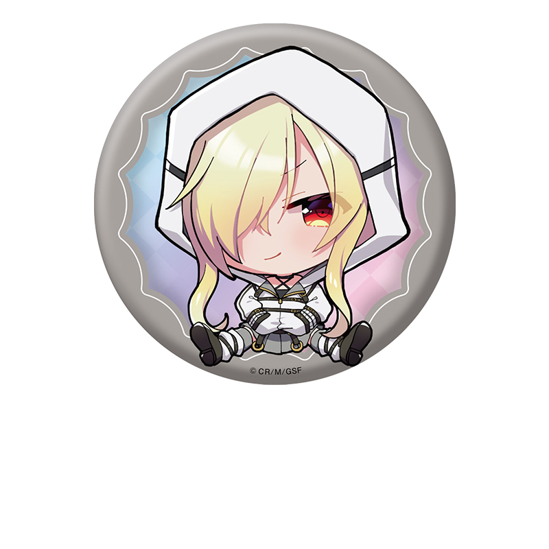 【ペンギンパレード】9-nine- Ruler's Crown ぺたん娘缶バッジ ゴースト