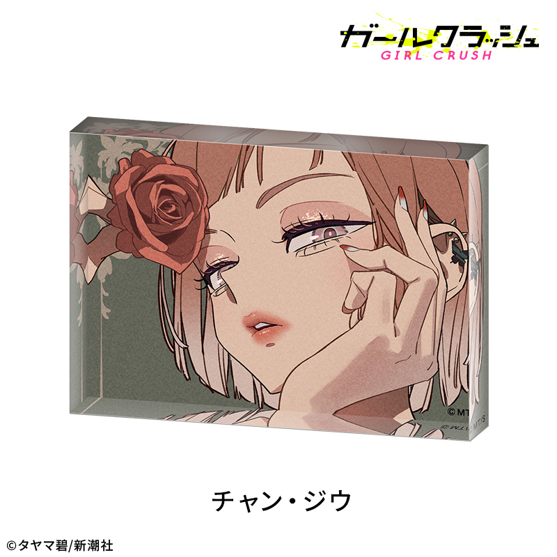 【ドリコム】ガールクラッシュ アクリルブロック：チャン・ジウ