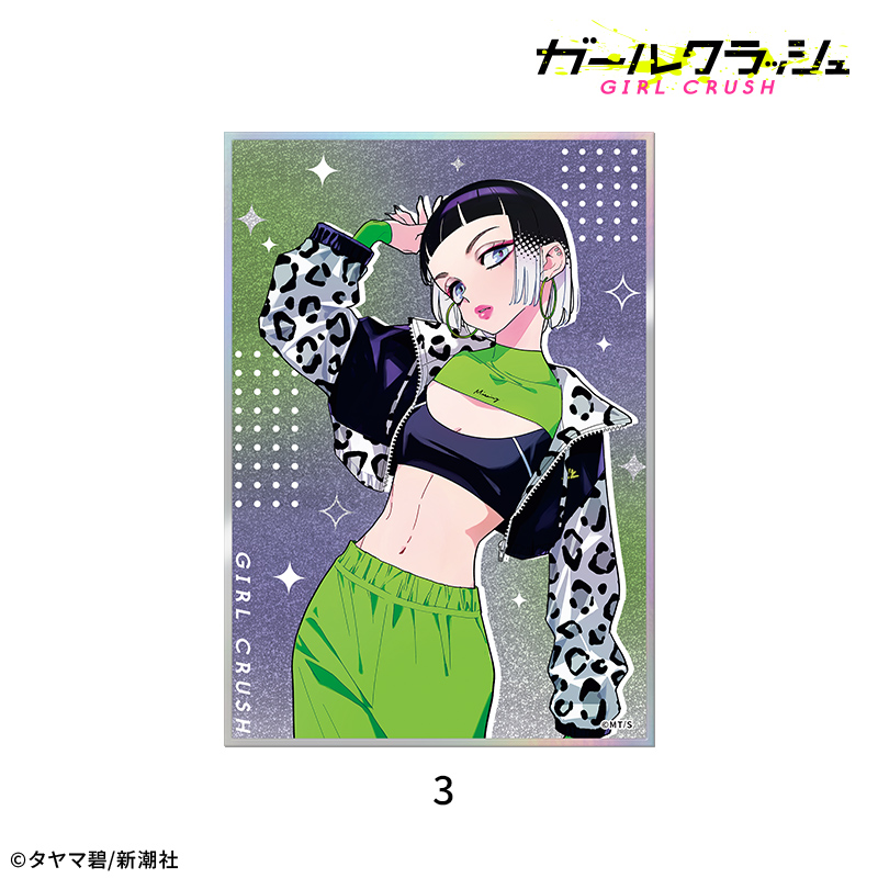 【ドリコム】ガールクラッシュ アクリル色紙：3
