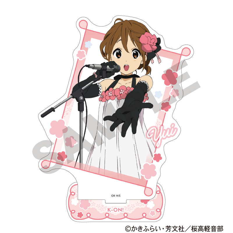 【クラックス】けいおん！ 額縁風アクリルスタンド 平沢 唯 bloom